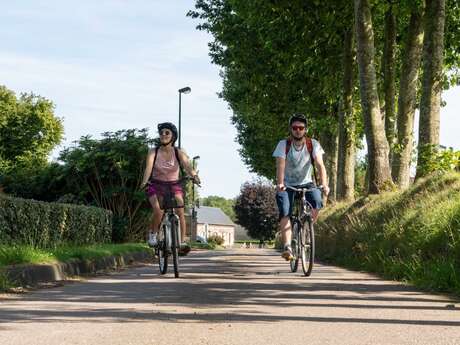 A partir de Fesques à VTT