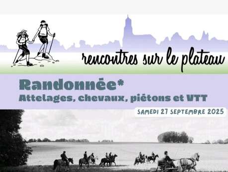 Randonnées - Attelages, chevaux, piétons et vtt