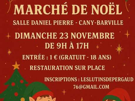 Les lutins font leur marché de Noël