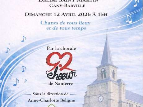 Concert "chants de tous lieux et de tous temps"