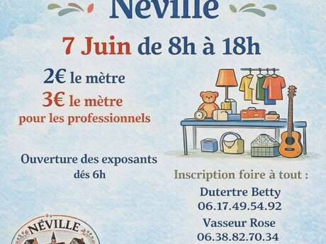 Foire à tout et rencontre des associations