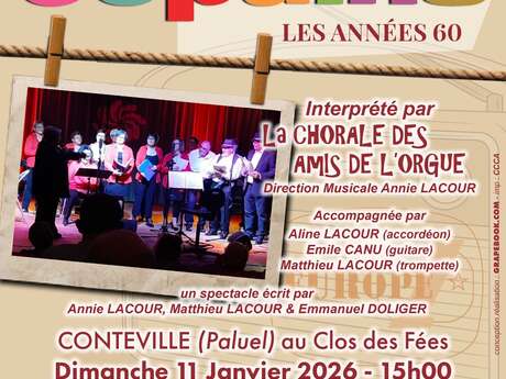 Concert "salut les copains"- les années 60"