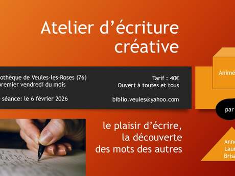 Atelier d'écriture créative