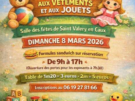 Bourse aux vêtements et aux jouets