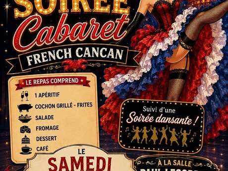 Soirée cabaret French Cancan