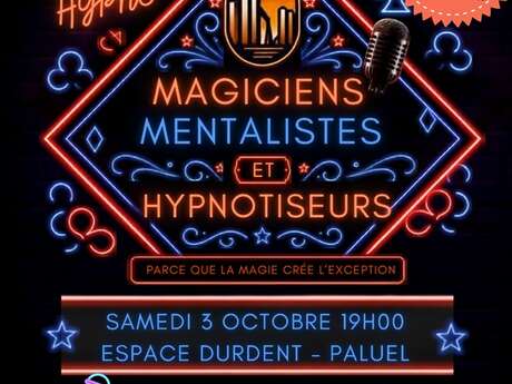Spectacle magiciens mentalistes et hypnotiseurs