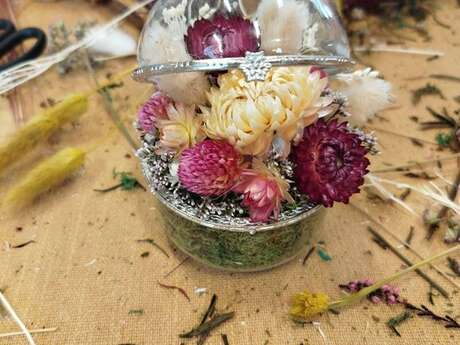 Atelier petite boîte en verre