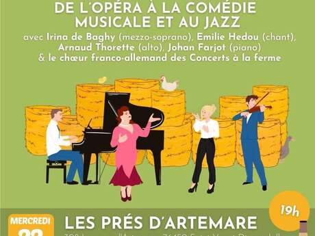 Concerts à la ferme : quand la musique s’invite aux Prés d’Artemare