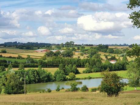 Randonnée à Saumont la Poterie