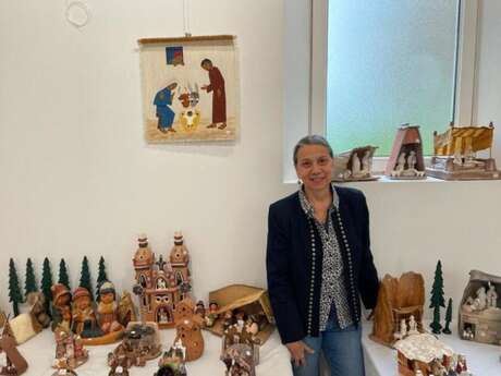 Exposition Vente Crèche de Noël d'un Continent à l'Autre