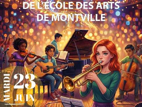 Concert des élèves de l'école des arts de Montville