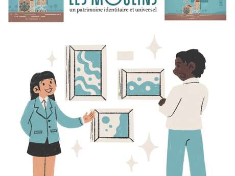 Exposition "Les moulins, un patrimoine identitiare et universel"