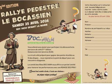 Rallye pédestre le Bocassien