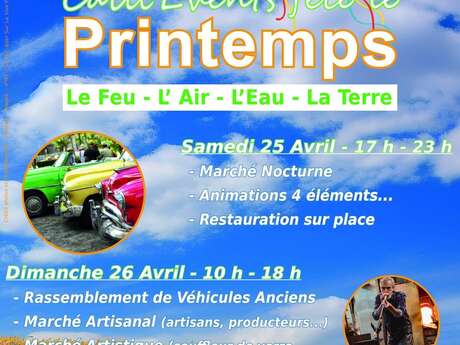 Fête du printemps et grand rassemblement de véhicules anciens