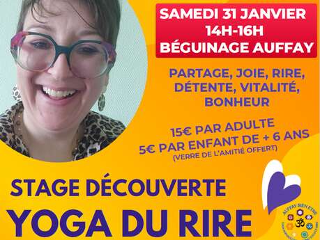 Stage découverte : yoga du rire