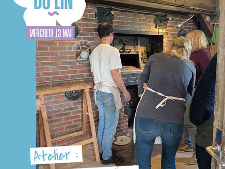 Atelier sablés au lin au Moulin de l'Arbalète