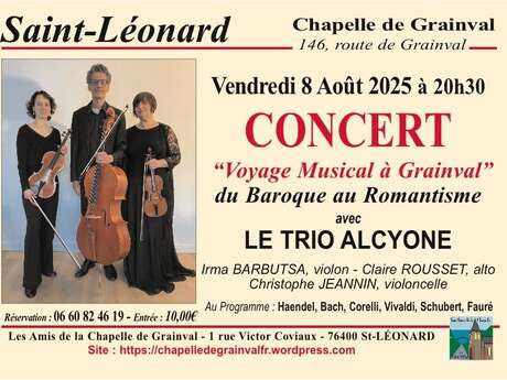 CONCERT : Voyage Musical à Grainval