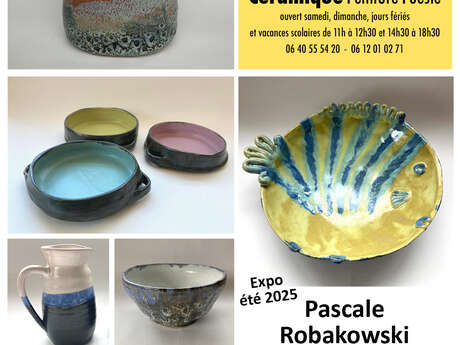 Exposition de céramiques grés " la Terre faite main"
