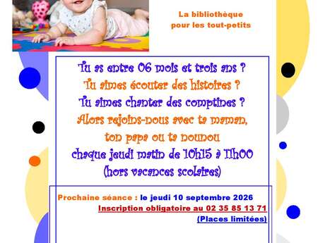 B.Bithèque (la biblothèque pour les tout-petits)