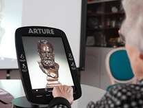 "Voyage dans le temps" avec la borne ARTURE, musée numérique