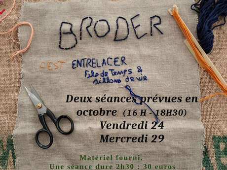 [Initiation et Création] Atelier de broderie main (moderne)