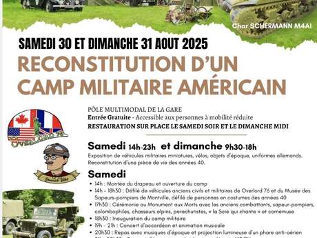 Reconstitution d'un camp militaire