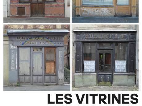 Exposition "Les vitrines Orphelines - La France sillonée par Franck Delautre"