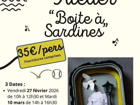 [Atelier] Boites à sardines