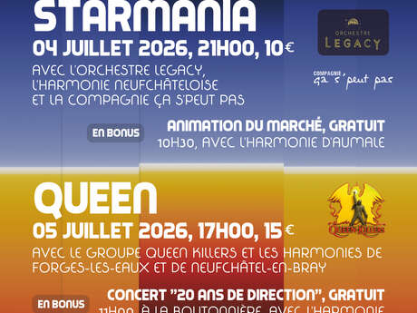 Concert : 120 ans de l'Harmonie Neufchâteloise