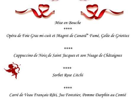 La Saint-Valentin au Château de Sissi