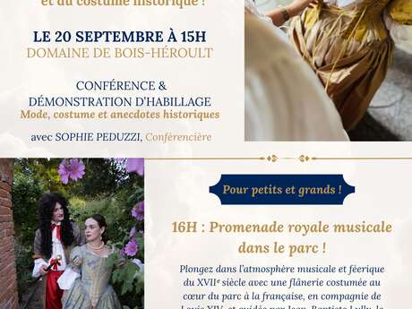 A la découverte du 17e siècle et du costume historique