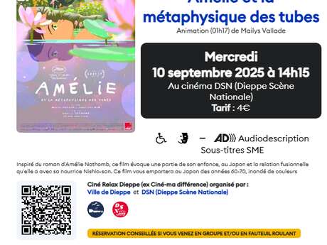 [Ciné relax] Amélie et la métaphysique des tubes