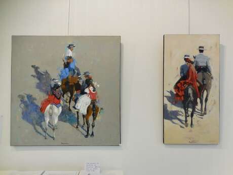 Exposition d'Annie Puybareau et Astrid de Geuser