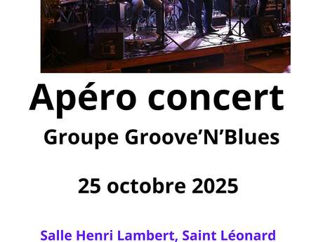 APÉRO CONCERT : groupe Groove'N'Blues