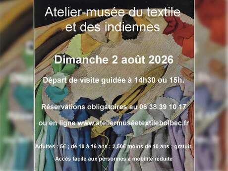 Visite : Atelier Musée du Textile et des Indiennes