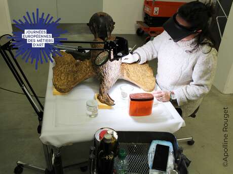Atelier ouvert - Découverte du métier de restauratrice du patrimoine et visite guidée des réserves du musée