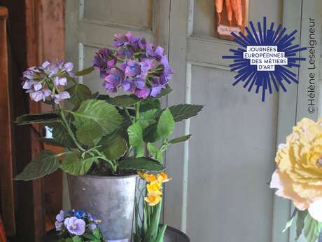 Atelier-boutique Hélène Leseigneur en démonstration