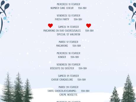 LE COUP DE PÂTE D'ISA : ateliers de pâtisserie