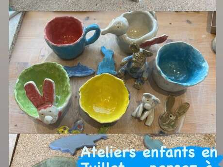 Atelier céramique enfants