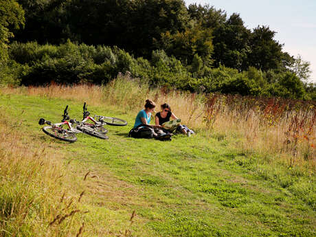 Le Clos Jacquet à VTT