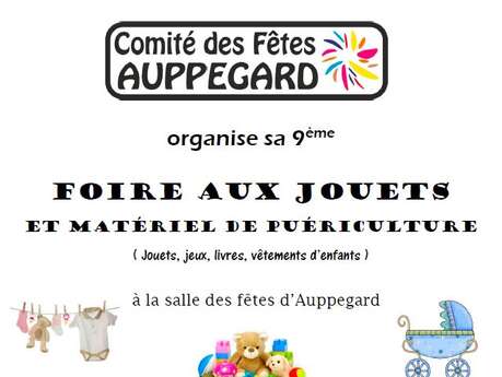 Foire aux jouets et matériel de puériculture