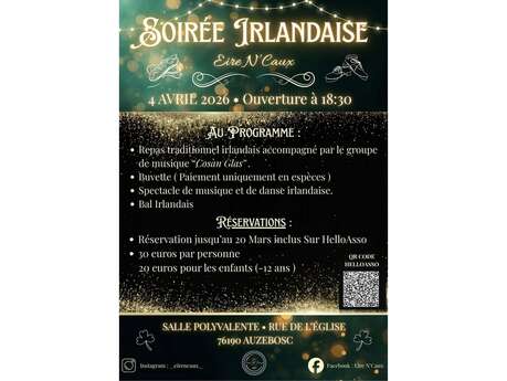 Soirée irlandaise
