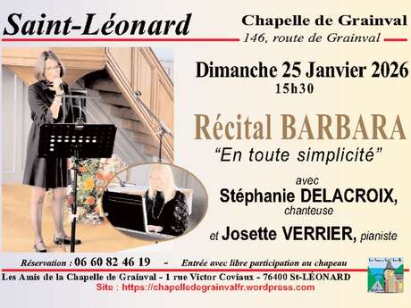 RÉCITAL BARBARA