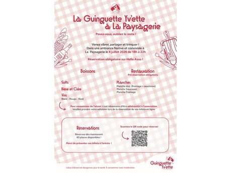 La Guinguette Yv’ette à La Paysagerie
