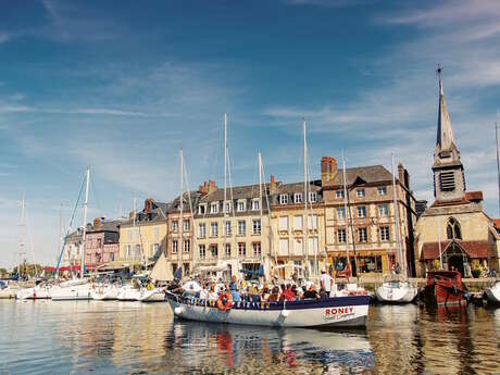 Roney Boats Compagny : bateau "Ville d'Honfleur" et bateau "La Calypso"