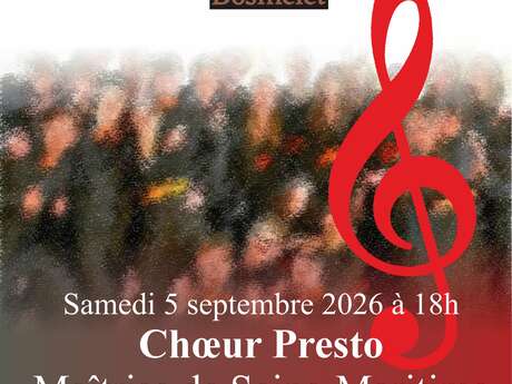 Concert au Bosmelet : Choeur Presto, Maîtrise de Seine-Maritime