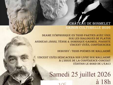 Concert-conférence au Bosmelet : "Socrate" et "Trois poèmes de Mallarmé"