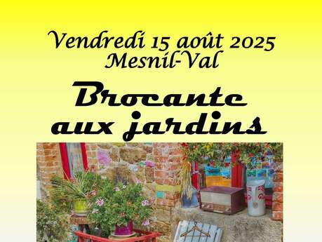 Brocante aux jardins