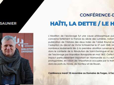 CONFÉRENCE-DÉBAT : HAÏTI, LA DETTE / LE HAVRE