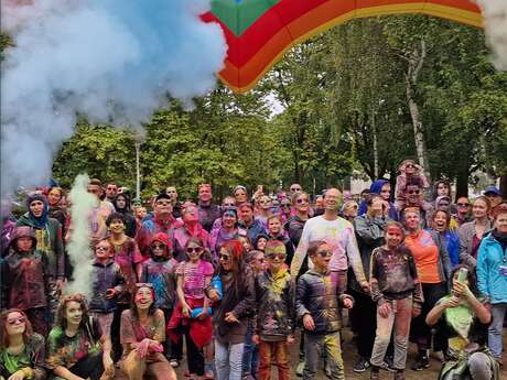 Course de couleurs
